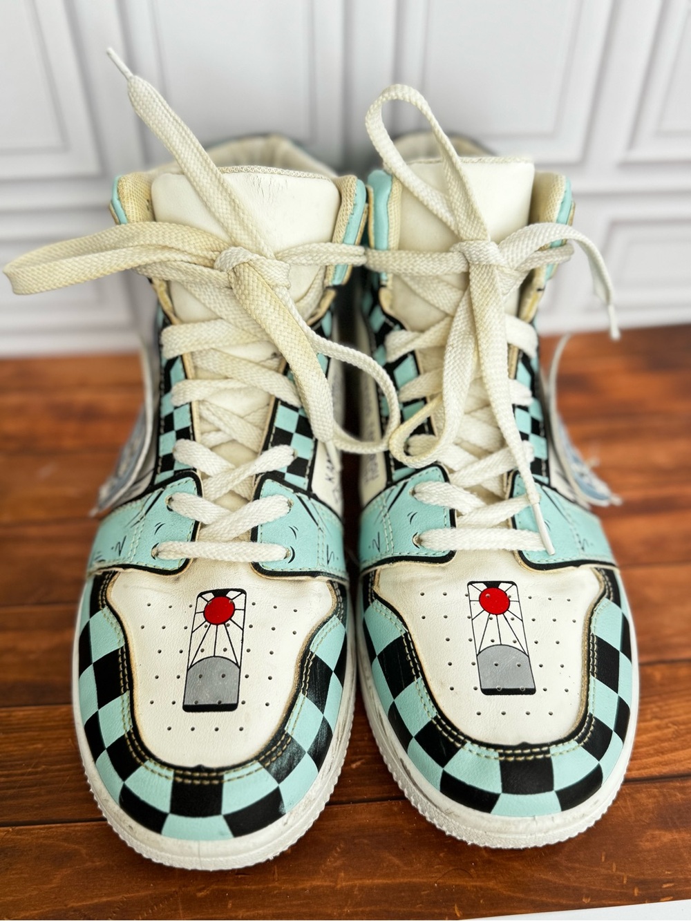 Costum Demon Slayer High-Top Anime-Inspired Sneakers - Picture 8 of 8